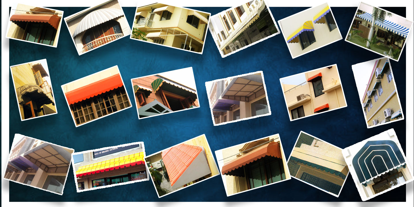 Fibreglass awning